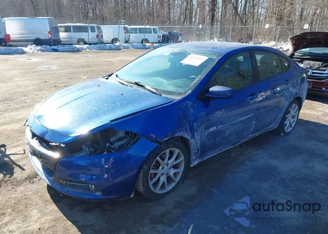2013 Dodge Dart Sxt from USA, damaged, VIN 1C3CDFBH2DD709085